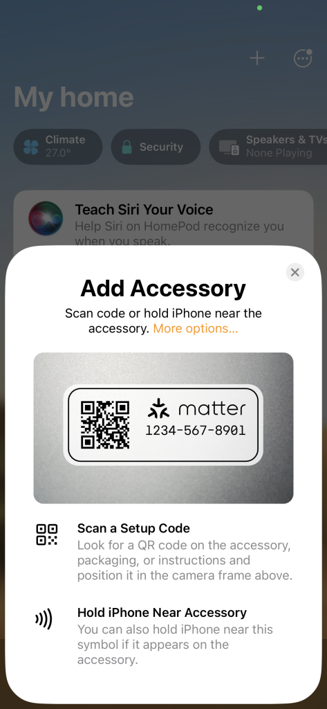 Add AppleHome Scan EN